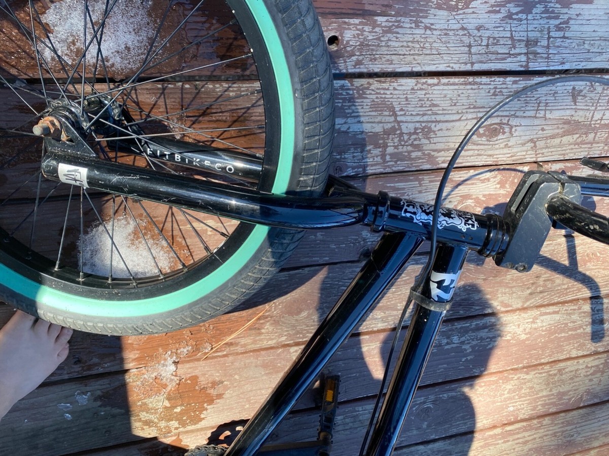 Black complete bmx bike by Fitbikeco. 20 inch used | eBay