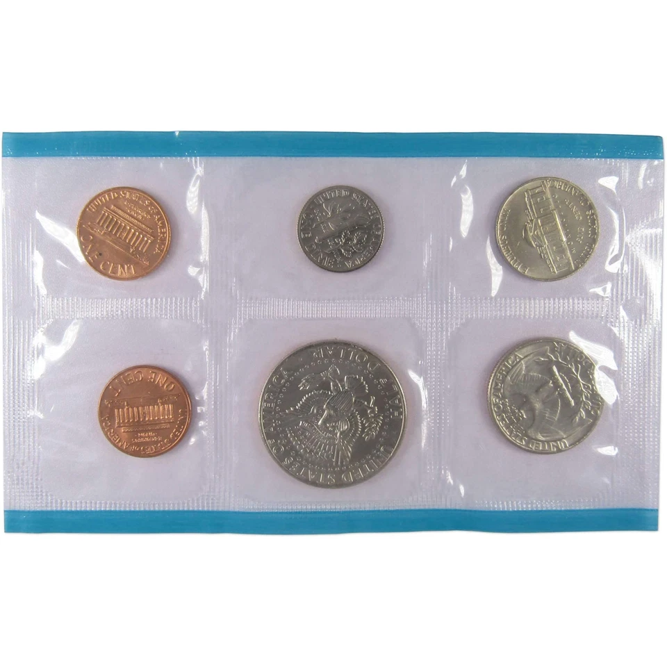 1972 Uncirculated Coin Set U.S Mint Original Government Packaging OGP - Image 3 of 4