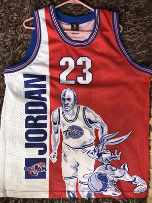 Space Jam Michael Jordan TUNE SQUAD VTG Dead Stock Jersey