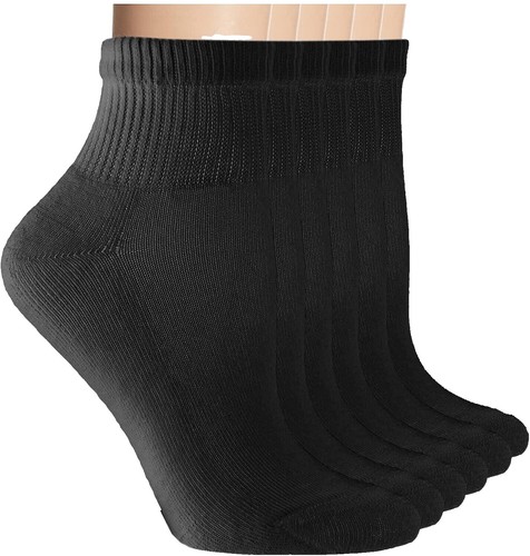 3 Pr. Women's Assorted Color Diabetic Ankle Socks 9-11 (Peach