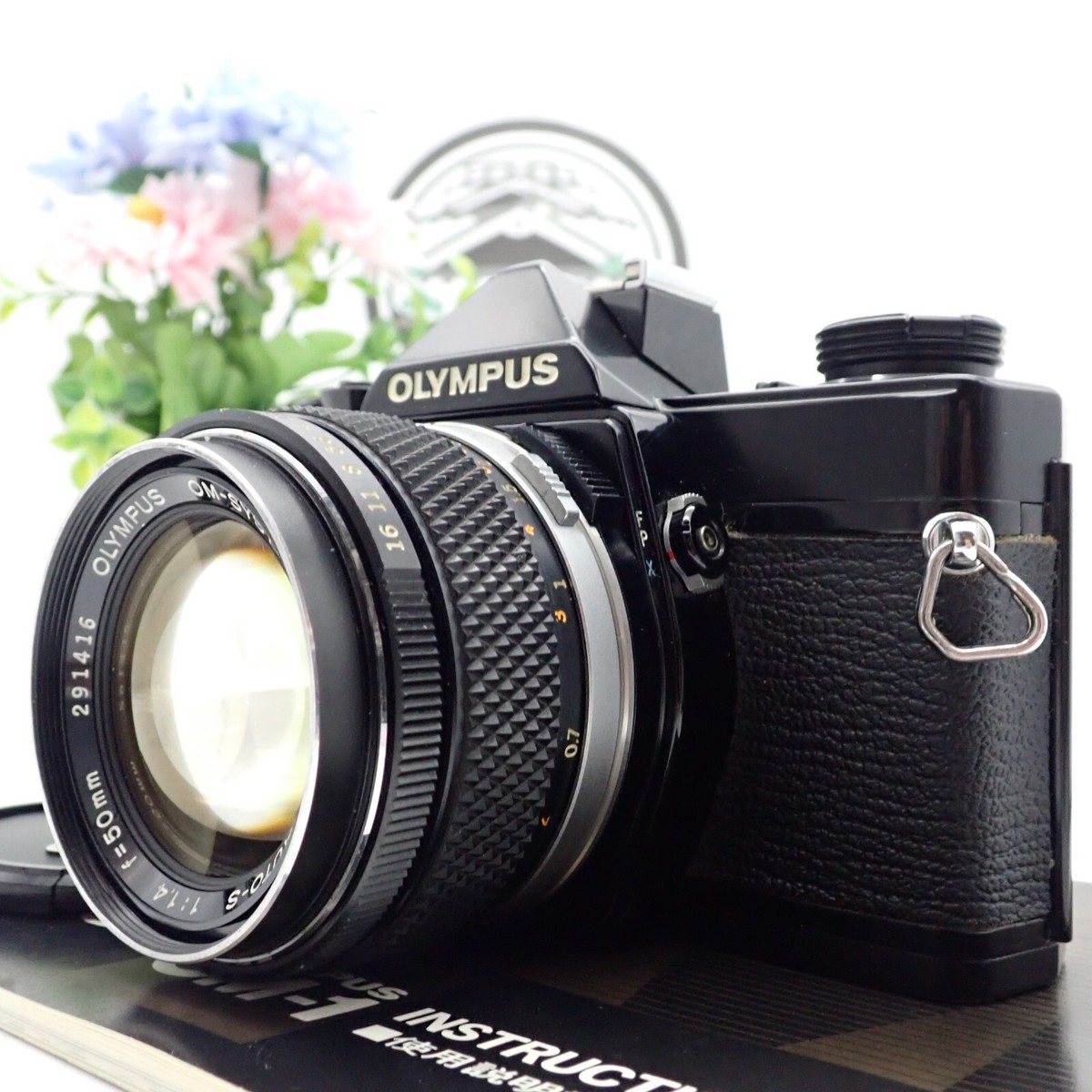Near MINT] OLYMPUS OM-1 Black SLR OM-SYSTEM G.Zuiko Auto-S