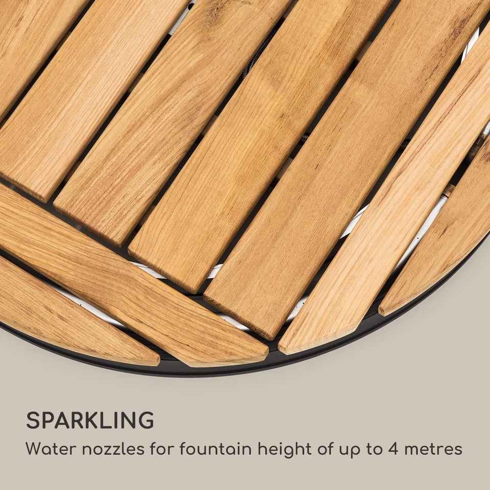 Garden Shower Outdoor Camping Outside Floor Portable Shower Bath Teak