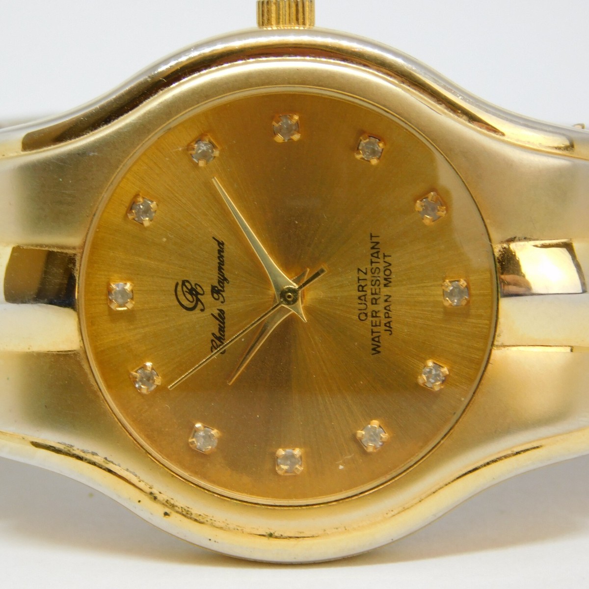 Charles Raymond SI-98815 Gold Tone Men's Watch 3/4