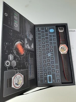 Swatch: James Bond 007 "2Q" (SS07Z102) Skin Irony *Neuf / Top-Rareté!* - Photo 1/4