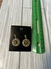 Jade Colored Stud Earrings — photo 2