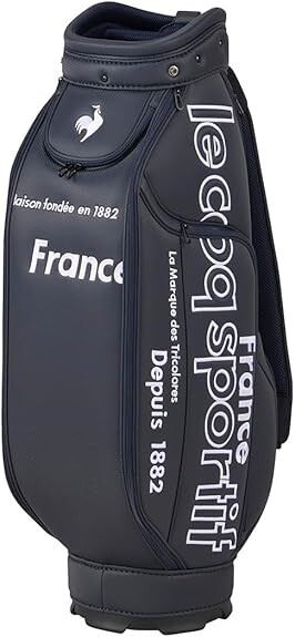 le coq sportif Golf Men's Cart Caddy Bag 9.5 x 47 inch 3.2kg Navy