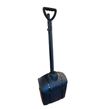 WIDE HANDLE 'DELUXE' FOLDING DUSTPAN and BRUSH / BROOM home garden garage office