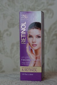 retinol anti wrinkle facial serum with dead sea minerals