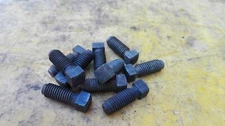 10x square/hand head bolts locking arbor BSF 3/8" (TPI 20)  x 1". Hardened steel