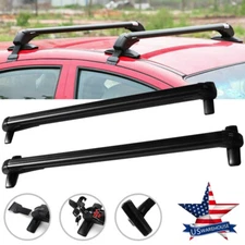 For Acura TL Base Sedan Car Roof Rack Top Cross Bar Luggage Cargo Carrier + Lock