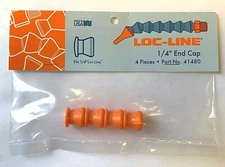 LOC LINE #41480 1/4" END CAP 4PC PACK - NEW FOR COOLANT HOSE
