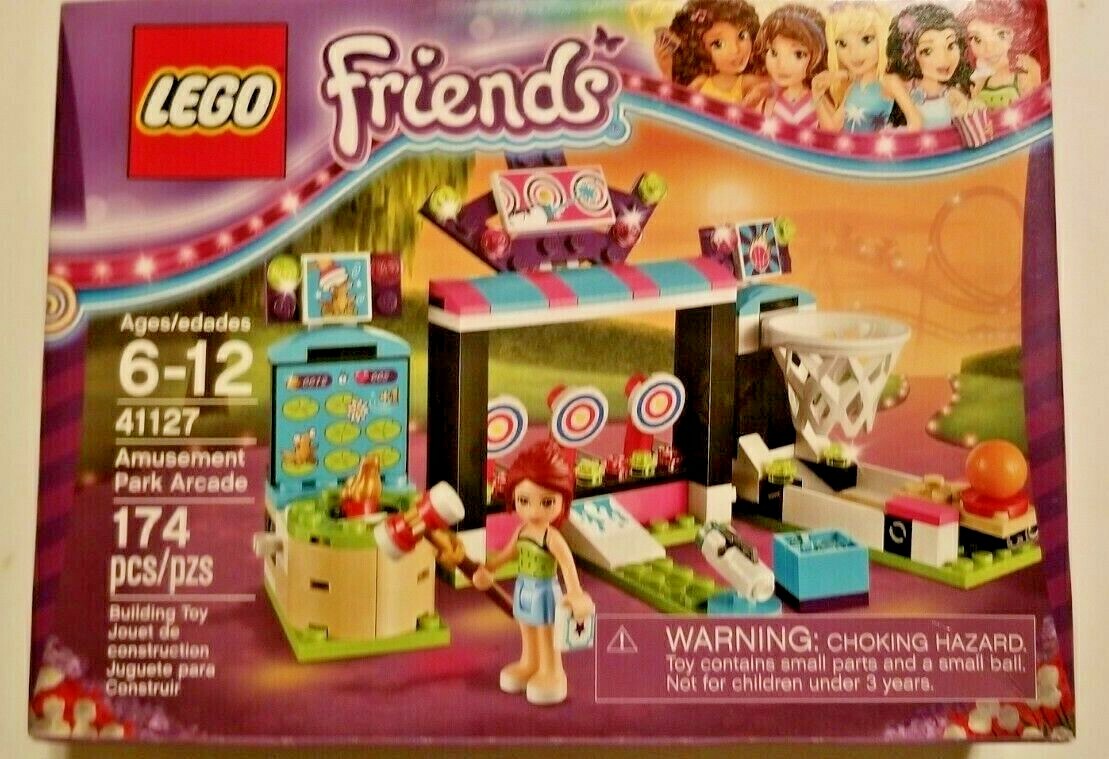 lego friends amusement park arcade