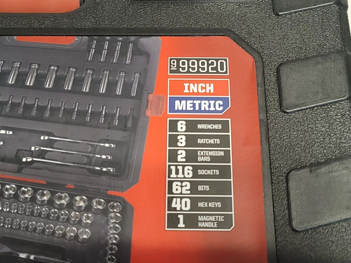 NEW SEALED CRAFTSMAN 99920 230 PIECE 6PT 12PT SAE METRIC MULTI DRIVE TOOL SET