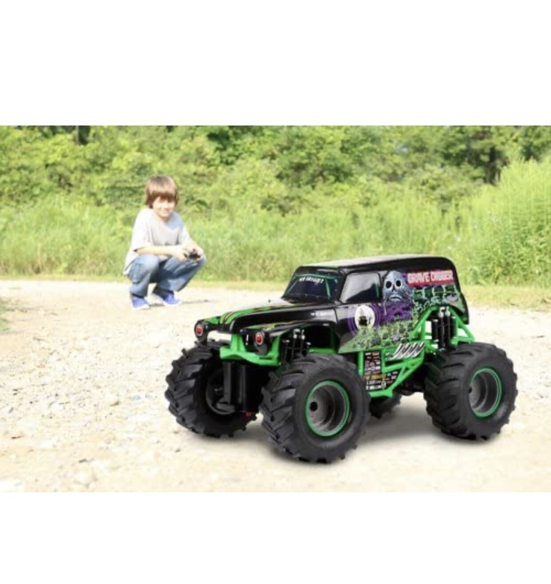 MonsterJam モンスタージャム GRAVE DIGGER ラジコン 中古 MonsterJam モンスタージャム GRAVE DIGGER ラジコン 中古の通販