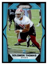 2017 Panini Prizm #252 Solomon Thomas Prizm Light Blue #/199