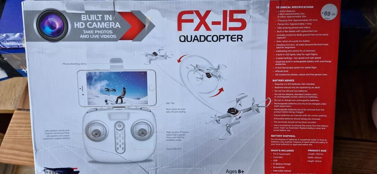 Fx15 quadcopter deals