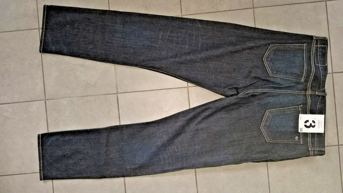 Jean Rag & Bone Fit 3 Slim Jambes Droites Foncé Vintage Taille 38 Neuf Avec étiquette | Denim Homme Premium