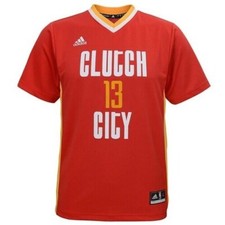 James Harden #13 Houston Rockets NBA Adidas Clutch City Jersey Men's SMALL NWT