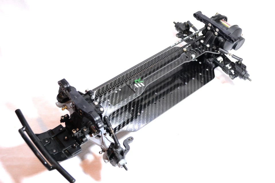 EmbieRacing ALLinOne XV01 Carbon Chassis Rebuild Kit Conversion Set RC Upgrade - Image 4 of 4