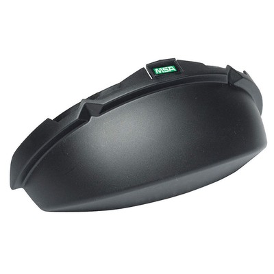 MSA 10115827 Chin Protector, Black, Polycarbonate 12V769