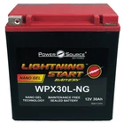 LIGHTNING START 650 CCA BATTERY HARLEY ELECTRA GLIDE ROAD KING STREET TRIKE TRI