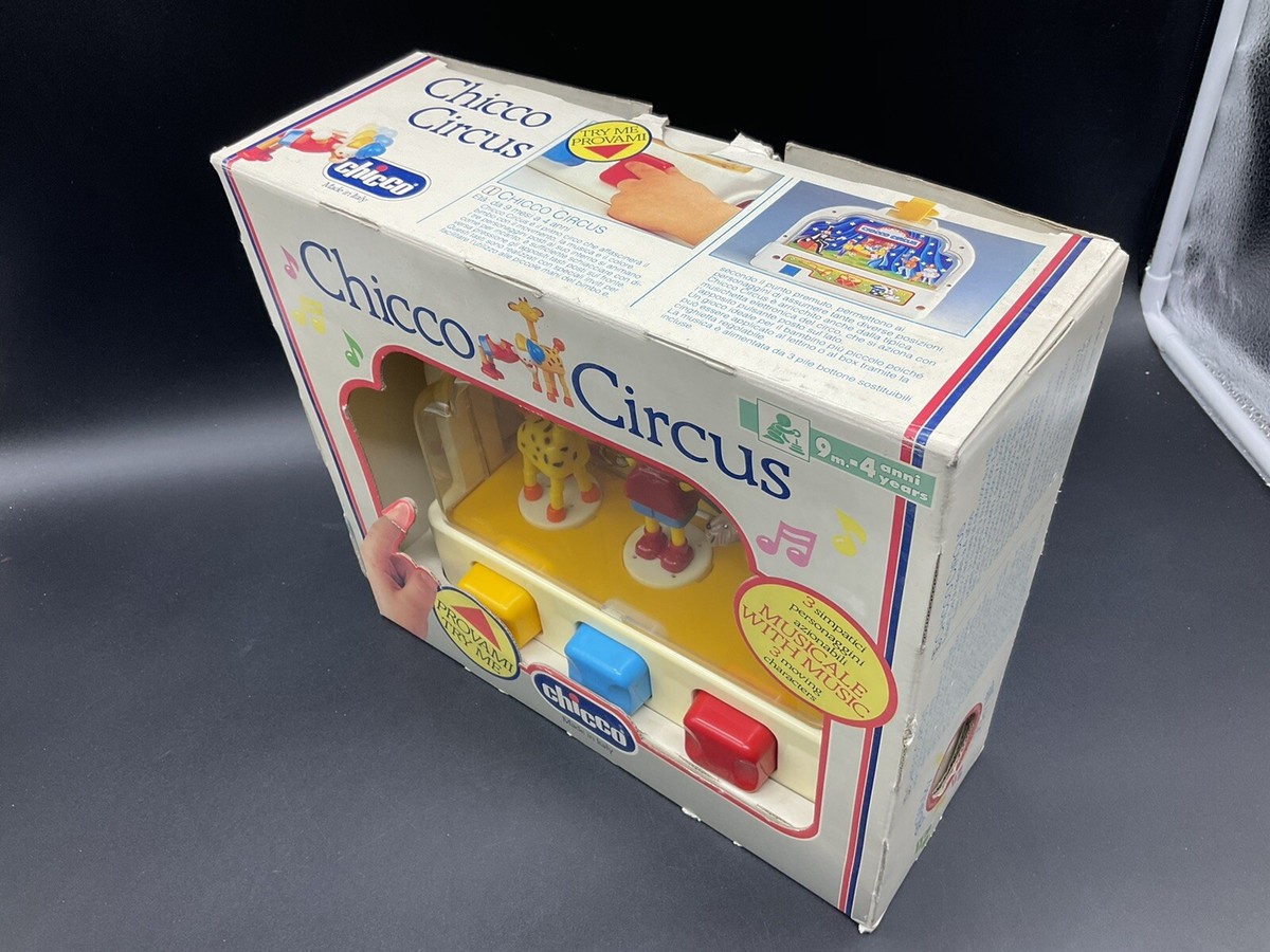 1980s # CHICCO CIRCUS MUSICAL TOY GIOCATTOLO ANNI 80#NIB [Jx] | eBay