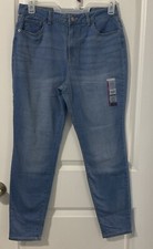 No Boundaries Juniors' High Rise Skinny Jeans Pants Med Wash Five Pockets Sz 13