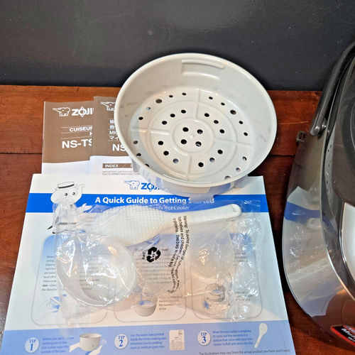 Zojirushi NS-TSC10 5-1/2-Cup (Uncooked) Micom Rice Cooker and Warmer, never used - Picture 5 of 21