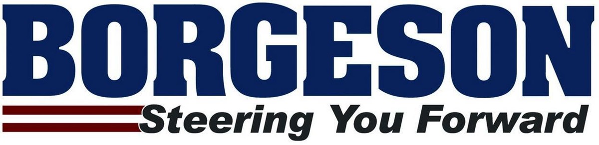 Borgeson Power Steering Hose Kit – 2-Piece Rubber Hose Set, Vehicle Specific