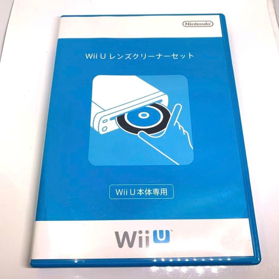 Televisie kijken Koppeling uit Nintendo Wii U Lens Cleaner Set Kit (WUP-A-LSAA) for sale online | eBay