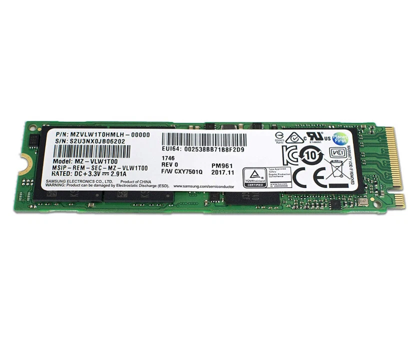 Ssd pm961 clearance