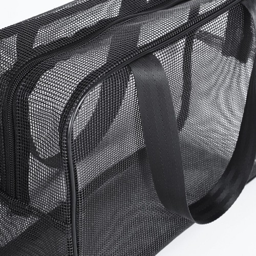 Cosmetic Pouch Mesh Makeup Bag Travel Storage Organizer Case Zipper Pouches# - Picture 16 of 22