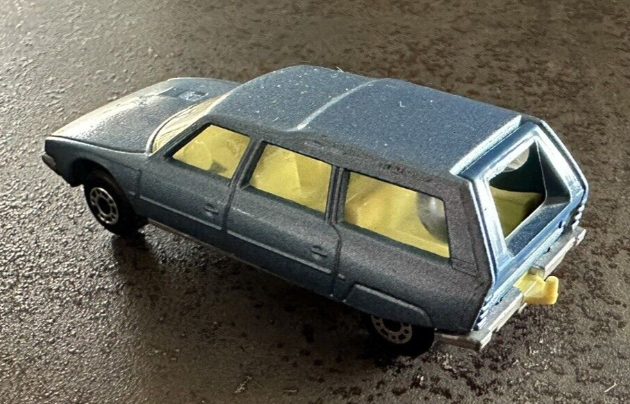 Matchbox Superfast N°12 Citroën CX Break - Jaune - Échelle 1/2? - Lesney - MIB Neuf Boîte