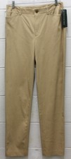 Lauren Ralph Lauren GREEN LABEL Stretch Dress Pants Straight Brown Size 8 New