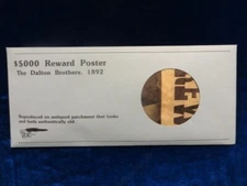 Reproduction $5000 Reward Poster Dalton Brothers New!