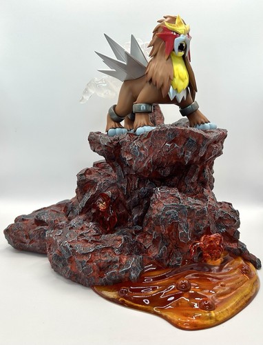 Pokémon Scale World 1/20 Entei & Shiny Entei BF Studio Resin Figur Konvolut