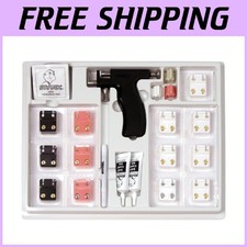 Safe and Convenient Ear Piercing Kit with 3 Adapter Sizes