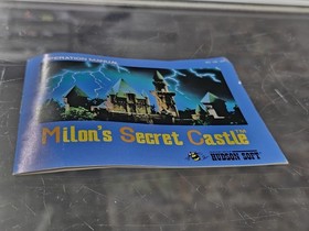 Milon's Secret Castle (NES Nintendo, 1988) Game Cartridge w/ Manual TESTED