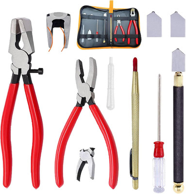 Glass Cutters Tools Set Glass Cutting Tool Kit Glass Cutter Glass Running Pliers