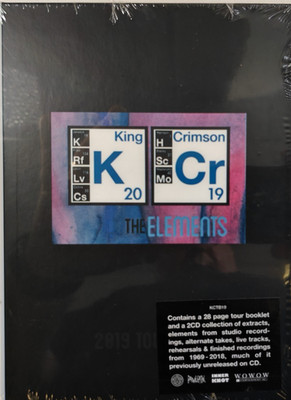 King Crimson The Elements (2019 Tour Box) 2 x CD Boxset 2019 compilation prog