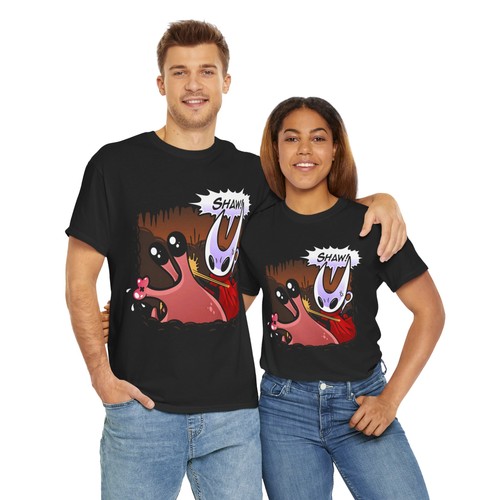 Hollow Knight: Silksong Videospiel, Geschenk Tshirt für Gamer, Indie Spiel, Rundhals - Bild 4 von 13