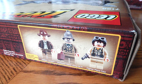 Lego 7198 Fighter Plane Attack Indiana Jones Last Crusade 100% Complete NIB