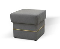 FußHocker Rund Hocker Polsterhocker Sitzhocker Ottomane Hocker Textil Sitz Neu