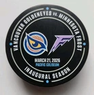 3/21/2026 PWHL Vancouver Goldeneyes vs Minnesota Frost Commemorative Puck
