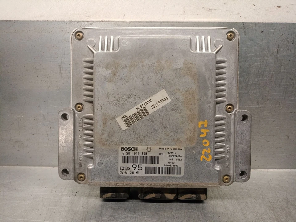 9649158380 CENTRALINA MOTORE / 0281011340 BOSCH / 5383904 PER CITROËN C5 I DC_ - Immagine 2 di 4