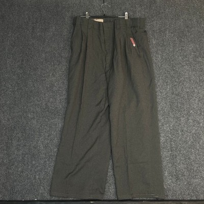 Smitty Umpire Plate Pants Mens 38 Charcoal Grey CBUAO Pleated Baseball Official