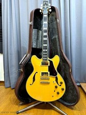 Ibanez AS200 1988 Semi Hollow Electric Guitar Natural Flame Maple Japan w/ Case