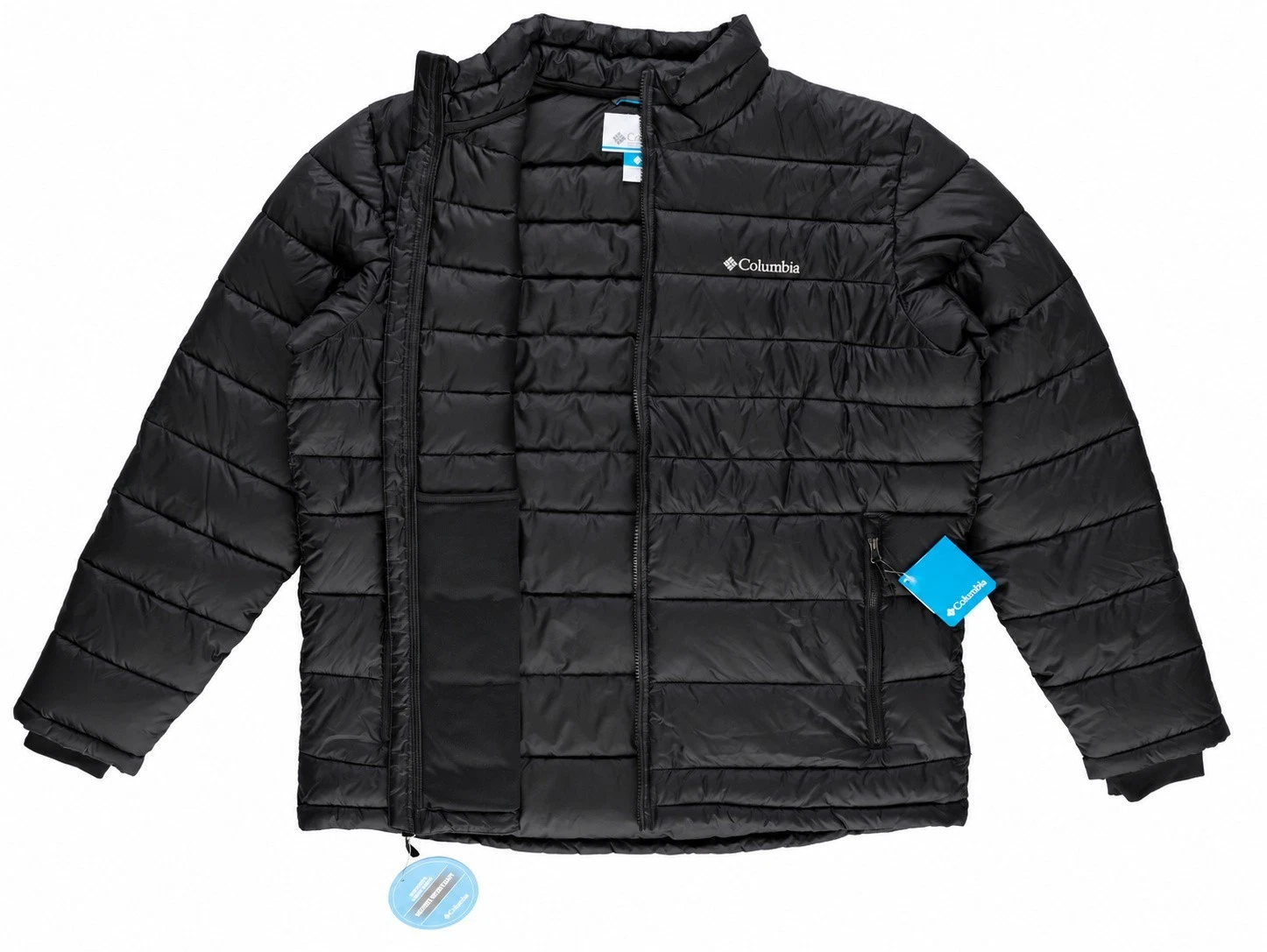 NWT Columbia Men's New Discovery Insulated Winter Jacket XL Black - product detail image 3