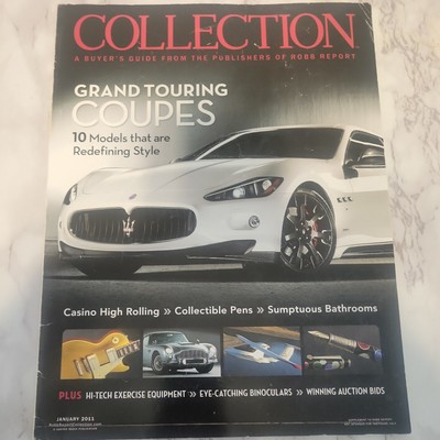 Collection Grand Touring Coupes Magazine January 2011 - NEW