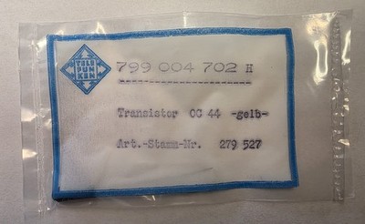 Telefunken OC44   Germanium Transistor   799004702   RAR & Vintage  #B-495